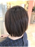 酸熱トリートメント/レイヤーボブ