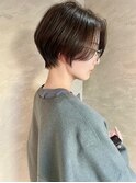 ハンサムショート☆イルミナカラー☆コンパクトショート