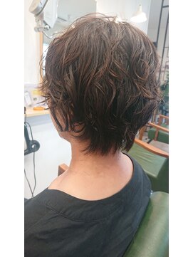 マサヤ美容室(masaya) 尾道市 三原市 福山市 『masaya美容室』ショートパーマ☆