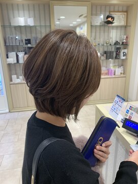 アッシュ 仙川店(Ash) ☆20代30代40代小顔似合わせカット前髪縮毛矯正ショートボブルフ