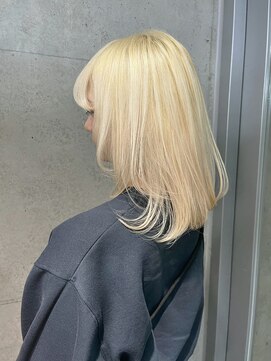 キャロルガーデンズ ボコカ 表参道(Carroll Gardens bococa) 【kacho】ブリーチ抜きっぱなし