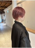 ショート　ペールピンク　ケアブリーチ　【OHTA】