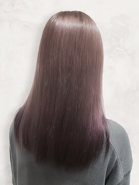 バランス 前橋(Balance) 20代30代40代ココアグレージュ髪質改善カラー艶感ストレート