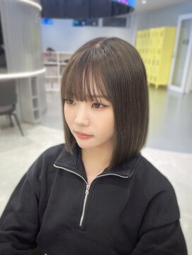 ジーナリア(Xena ria) 【MEI】ボブ/オリーブベージュカラー