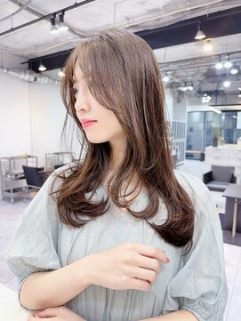 ファンナギンザ(FaNNa ginza) くびれヘア/シースルーバング/前髪/小顔カット/透明感/レイヤー