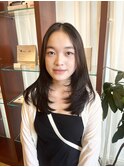小顔に見える！韓国風レイヤー☆