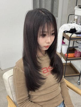 レヴィア(REVIA) レイヤーカット髪質改善トリートメント前髪カット