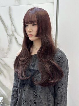 リー 梅田(Lee) 微ブリーチダブルカラー