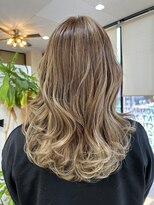 プライドピーエスツー 星置店(PRIDE Ps2)&nbsp;ハイライト　バレイヤージュ