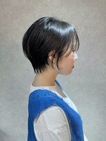 サロウィン 岡山店(SALOWIN)&nbsp;暗めカラーグレージュクールショート