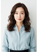 ＃磐田　大人ロングパーマ
