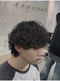シャドウパーマ波巻きスパイラルパーマウルフパーマ名古屋駅栄駅