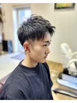 クラッチ&nbsp;メンズツーブロックカット