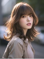 アルトリスト(Altruist Aging×HAIR&SPA) ★ダークアッシュ大人ガーリーボブ着物ミディアムレイヤーカット