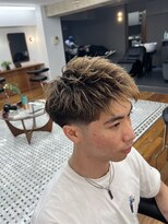 ザデイトウキョウ 表参道 青山(THE DAY TOKYO)&nbsp;テーパーフェード/フリンジカット/メンズカット/大人メンズ