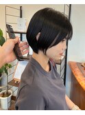 大人ショートボブ