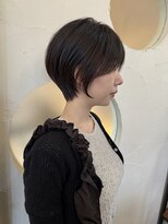 ヘアメイク シンズ レインボー(Hair Make SHIN'S RAINBOW)&nbsp;ショートボブ/大人巻き/ぷつっとボブ/ナチュラルモード/高松