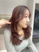 ロンドウル 熊本(Lond ulu) 暗めカラー/レイヤーカット/髪質改善/縮毛矯正/韓国ヘア