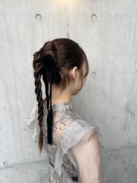 ギフトサニーサイド(gift sunny side) カチモリヘアアレンジ