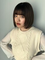 トリッカバルコニー ハヤマ(tricca Balcony Hayama)&nbsp;コンパクトボブ/ワンレンベース/タイトシルエット/ナチュラル