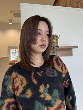 艶髪レイヤースタイル