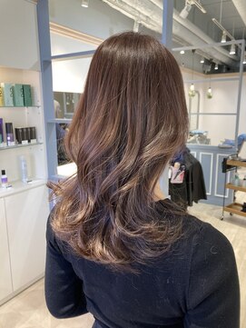 シェノン 赤羽店(CHAINON) レイヤーくびれ巻きスタイリングナチュラルブラウン