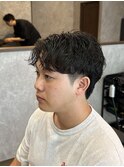 【強過ぎないお洒落パーマ】メンズシャドウパーマ