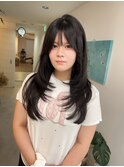 大人可愛い韓国風ハッシュカット◎
