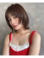 サンドハーツギンザ(sand Hearts ginza)&nbsp;レイヤーボブ/顔周りレイヤー/透明感カラー