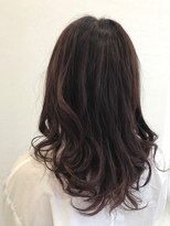 ルクール 東三条店(Le Coeur)&nbsp;ピンクヴァイオレットカラー/レイヤーロング/20代