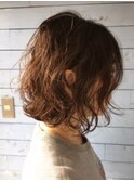 外国人風の様なナチュラルウェーブ