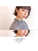 パドトロワ(Pas de trois)&nbsp;新潟 駅南 美シルエット×ショートボブ