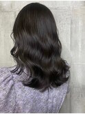 【violet hair**】暗髪透け感カラー