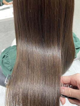 ジンジャー(GINGER) 髪質改善×トリートメント×艶髪×まとまり髪×ツヤサラ