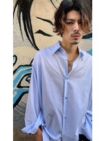 オムデュー(HOMME DEUX)&nbsp;【HOMME DEUX】無造作パーマ×センターパート