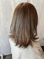 ココカラヘアー ニコ(cococara hair nico)&nbsp;オリーブベージュ/レイヤーカット/20代/30代/40代