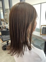 アシェット(assiette)&nbsp;ブリーチなし明るめベージュカラー【安田汐里】