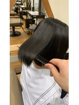 サンディーズ(Sandees)&nbsp;縮毛矯正学生艶髪ストレートボブ