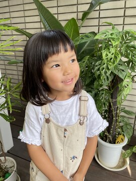 ダブル(W) 【hair salon W】キッズボブ