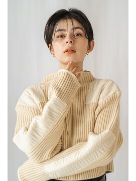 エニイ(ANY) 暗髪×ハンサムショート