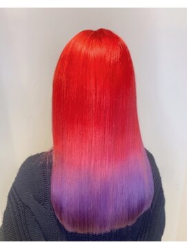 タヤ 東急百貨店吉祥寺店(TAYA) レッド系カラーグラデーション