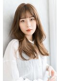 大人かわいい小顔フェザーバング