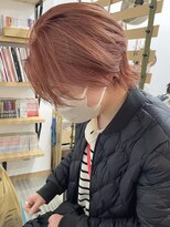 キューズ クラブ(cuz KLUB)&nbsp;【cuzKLUB】ショートウルフカッパーオレンジ【池袋】