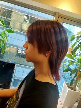 ヘアリゾート粋 ティガ 池袋店(tiga) ウルフレイヤーカット