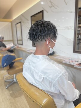 ラポールヘアー(rapport hair) ツーブロック×ツイストスパイラル＊