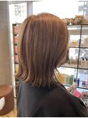 グラデーションカラー/ハイライト/ボブ/30代40代50代60代/SAORI
