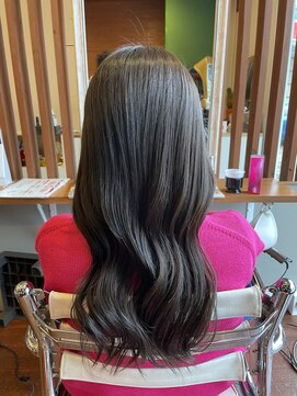 ピールアーク(peal ark) 【韓国風★ムルギョル巻き×シースルーバング】艶髪大人可愛い