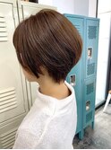 大人春ショート×シルクオイルカラー