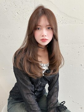 シーク 天神(SEEK) 【SEEK 松尾菫菜】レイヤーカット×ベージュカラー