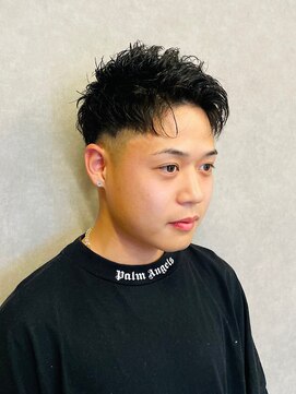 スター(STAR) センタパート×ニュアンスパーマ|大人メンズ